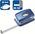 Furador Rapid mod. FC10 - 10 fls : azul es23638502 - imagem 3