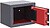 Caja Fuerte HE/O Electrónica de Sobreponer, 230 x 170 x 170 mm G-88176 - imagem 3