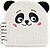 Miquel Rius Back2Fun Expositor com 8 Cadernos Pelúcia - 160 Folhas de Papel 80 g/m² - 4 de cada Modelo Panda e Hamster MR8241 - imagem 3