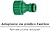 Adaptador de plástico 1/2 fêmea para mangueira Blister - imagem 3