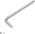 Chave Torx Inviolável Longa Aço Cromo Vanádio Profissional T07 mm. Chave Estrela, Chave Allen Estrela Chave Torx Inviolável Longa Aço Cromo Vanádio Profissional T07 - imagem 3