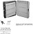 Armário de Segurança Para Chaves Para 93 Chaves, Etiquetadores Incluídos. Armário Segurança Chaves, Armário Porta-Chaves, 6x24x30 cm. Caixa Arquivo Chaves Para 93 Chaves, Com Etiquetadores Incluídos - imagem 3