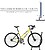 Suporte Para Bicicletas De Chão, Largura Roda 6,5 cm. tacos Antiderrapantes, Cavalete Bicicleta, Suporte Chão Bicicleta Suporte Para Bicicletas De Chão - imagem 3