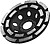 Disco Diamante 115 Mm Duplo Corona Segmentado Disco Diamante 115 Mm Duplo Corona Segmentado - imagem 3