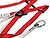 Conjunto anti-queda faru arnes p01 + corda c170 + 2 mosquetoes virola + bolsa porta arnes BASICO1 - imagem 3