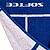 TOALHA SOFTEE PADEL: Azul/Branco 140X70 cm - imagem 3