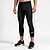 Leggings de Corrida Softee Active Performance 3/4: Negro M - imagem 3