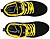 Sapatos Tamanho 47 Baixo S1P ESD SRC Preto/Amarelo Sapatos Tamanho 47 Baixo S1P ESD SRC Preto/Amarelo - imagem 3
