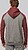 Sweatshirt com capuz bicolor de adulto PA369 - imagem 4