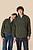 Sweatshirt 1/2 fecho com ombros descaídos em sherpa unissexo SP403 - imagem 4
