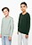 Sweatshirt eco-responsável com decote redondo de criança K4026 - imagem 4