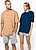 T-shirt oversize de manga curta unissexo K3008 - imagem 4