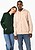 Sweatshirt reciclada com fecho e capuz unissexo K4042 - imagem 4