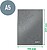 Caderno 80 folhas 90 g quadricula 5, microperfuradas, formato A5 - NEW : Tur (Venda multiplos 6) es46281051 - imagem 4