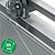 Leitz Precision Home Office Tesoura para papel A4 - Recorta até 10 Folhas - Formato A4 - Lâmina Bypass 90260000 - imagem 4