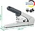 Agrafador Leitz grandes espessuras Mod. 5552- 60 fls (agrafe 25/10 ) : prata es55520084 - imagem 4