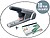 Cx. 5 cartuchos de agrafes Leitz k10 verde (55 folhas) : galvaniz es55930000 - imagem 4