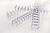 Espiral Gbc Preta Modelo Wire 3: 1 12,7 MM N.8 com Capacidade para 105 Folhas RG810810 - imagem 4