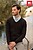 Pullover com decote em “V” para homem 220 g/m2 MILAN - imagem 4