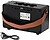 Rádio FM Recarregável com Bluetooth CR 1902 Preta, 16 x 7 x 10,5 cm 51106 - imagem 4