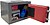 Caja Fuerte HE/O Electrónica de Sobreponer, 230 x 170 x 170 mm G-88176 - imagem 4