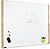 Quadro branco rocada magnético lacado natural 115x75 cm NAT6420 - imagem 4