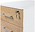 Armario rocada com tres gavetas serie store 58x40x59,5 cm acabamento ab01 aluminio/faia Armario rocada com tres gavetas serie store 58x40x59,5 cm acabamento ab01 aluminio/faia 4003AN01V24 - imagem 4