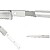 FACA Husky Panero 21 cm. Lâmina Aço Inoxidável, FACA Pan, FACA Cortar Pan Punho Ergonómico Branco FACA Husky Panero 21 cm. Lâmina Aço Inoxidável - imagem 4