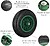 Roda Carrinho Pneumático Para Carrinho Obra/ Jardim Aro Plástico Eixo Ø 20 mm. Roda Carrinho Jardim, Carrinho Salamandra Roda Carrinho Obra/ Jardin - imagem 4