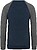 Sweatshirt BIO bicolor de homem com decote redondo e mangas raglan K491 - imagem 5