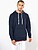 Sweatshirt com capuz em contraste estampado unissexo K4013 - imagem 5
