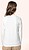 T-shirt Supima® decote V de manga comprida de senhora PK307 - imagem 5