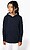 Sweatshirt com capuz em contraste estampado de criança K4014 - imagem 5