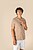 Camisa eco-responsável com aspecto lavado em jersey de manga curta com colarinho à bowling de homem SP522 - imagem 5