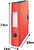 Pasta Arq. Act Urbanchic 2.0 PP 65MM vermelho 11170020 - imagem 5