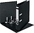 Pasta Arquivo L50 Recycle 320x285mm Preto Pasta Arquivo L50 Recycle 320x285mm Preto - imagem 5