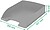 Bandeja de secretaria plastico leitz recycle verde 255x357x70 mm Bandeja de secretaria plastico leitz recycle verde 255x357x70 mm 52275050 - imagem 5