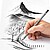 Staedtler Mars Lumograph Carvão 100C Pack de 3 Lápis de Grafite + Difusor - Alta Proporção de Carvão e Carvão - Graduações Sortidas SBK4 - imagem 5