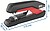 Grampeador de Mesa Rapid Supreme SO60 - Até 60 Folhas - Para Grampas 24/6-8+, 26/6-8+ - Grampeamento Plano - Cor Preto/Vermelho - imagem 5