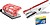 Furador rapid mini fc5 colour breeze capacidade 10 folhas cor coral em blister Furador rapid mini fc5 colour breeze capacidade 10 folhas cor coral em blister 5001533 - imagem 5