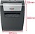 Rexel Momentum X308 Trituradora Manual de Papel, Corte Confete P-3 - Funcionamento Ininterrupto 3 Minutos - Cesto de 15L - Cor Cinzento 2104570EU - imagem 5