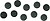 Pack de 10 Ímanes para Quadros Brancos 1.5KG Preto 38MM 1915305 - imagem 5