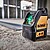 Laser Autonivelante de 2 Linhas em Cruz Verde (Preto/Amarelo) - DEWALT DW088CG - imagem 5