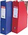 Porta revistas em PVC, DIN A4. Lombada 75 mm. : azul : venda multiplos 10 uni es56005 - imagem 5