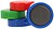 Iman de sinalizacao q-connect ideal para quadros magneticos 25 mm cores sortidas caixa de 4 unidades KF02041 - imagem 5