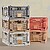 Caixa Armazenar Dobrável 50x33x25cm Conjunto de 2 Peças G-81235 - imagem 5