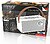 Rádio FM Recarregável com Bluetooth CR 1902 Branca, 16 x 7 x 10,5 cm 51107 - imagem 5