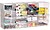 CS TP : Cubo de Arquivo Archivo 2000 Compartimento Organizador Modular Plastico 155X155X155XMM Inclui Clips de Sujecion 6701 - imagem 5