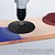 Prato Broca Nylon Ø 125 mm. Com Espiga Ø 6 mm. Disco Plástico Para Bonete Prato Nylon Para Broca Ø 125 mm Com Espiga - imagem 5