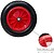 Roda Carrinho Salamandra Poliuretano Inquebrável Aro Plástico, Ø 360 mm. Eixo Ø 20 mm. Roda Carrinho Salamandra Poliuretano Inquebrável Aro Plástico, Ø 360 mm. Eixo Ø 20 mm - imagem 5